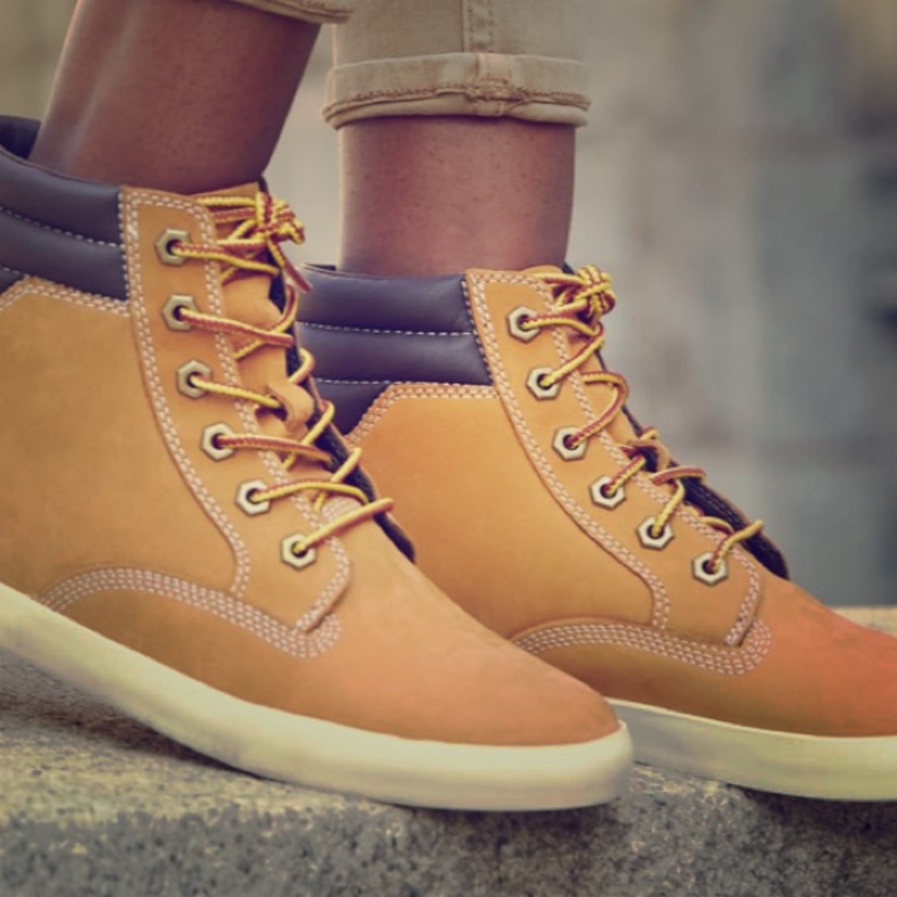 Timberland Dausette Sneaker Boot; Color: Wheat; 7M
